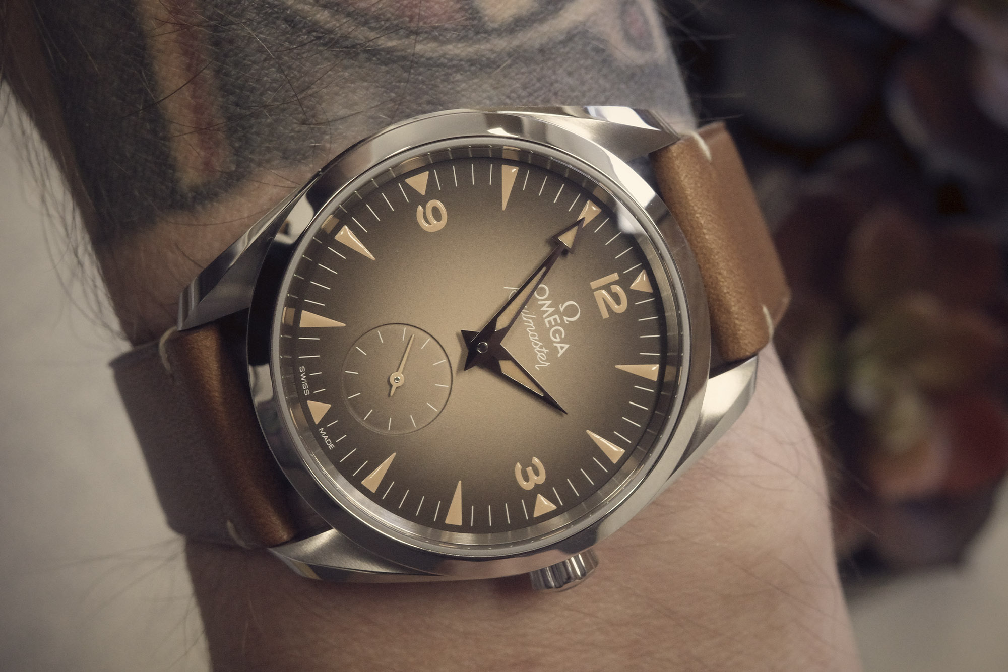 OMEGA Railmaster. Photo by Justin Mastine-Frost.