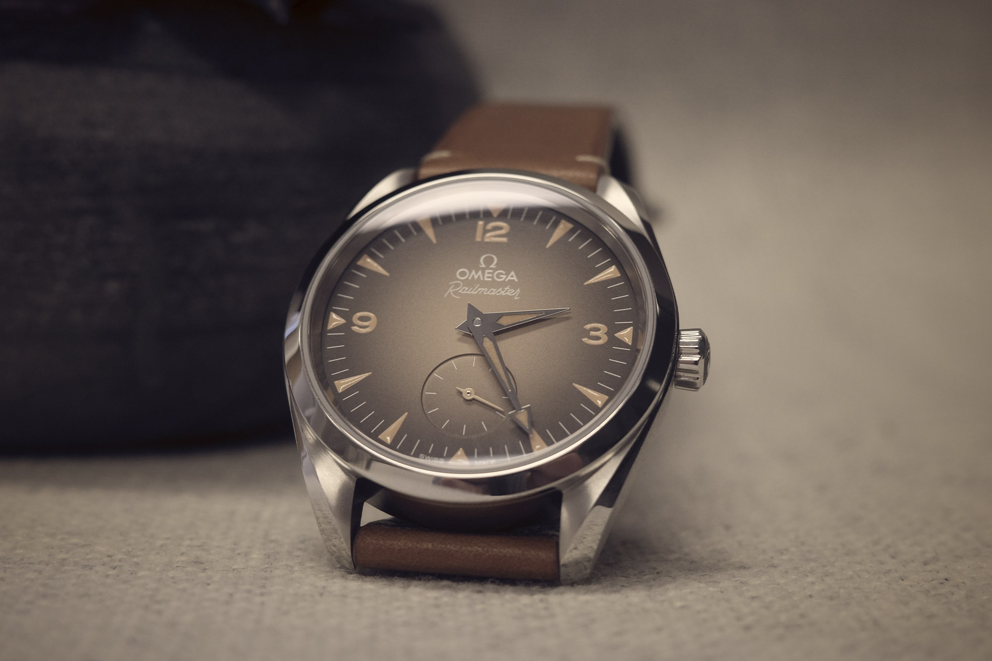 OMEGA Railmaster. Photo by Justin Mastine-Frost.