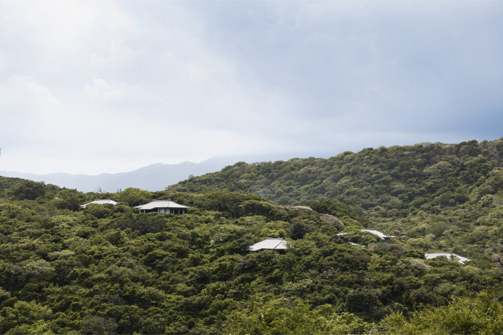Amanoi, Vietnam. Cove Bay Views at the golf course.
