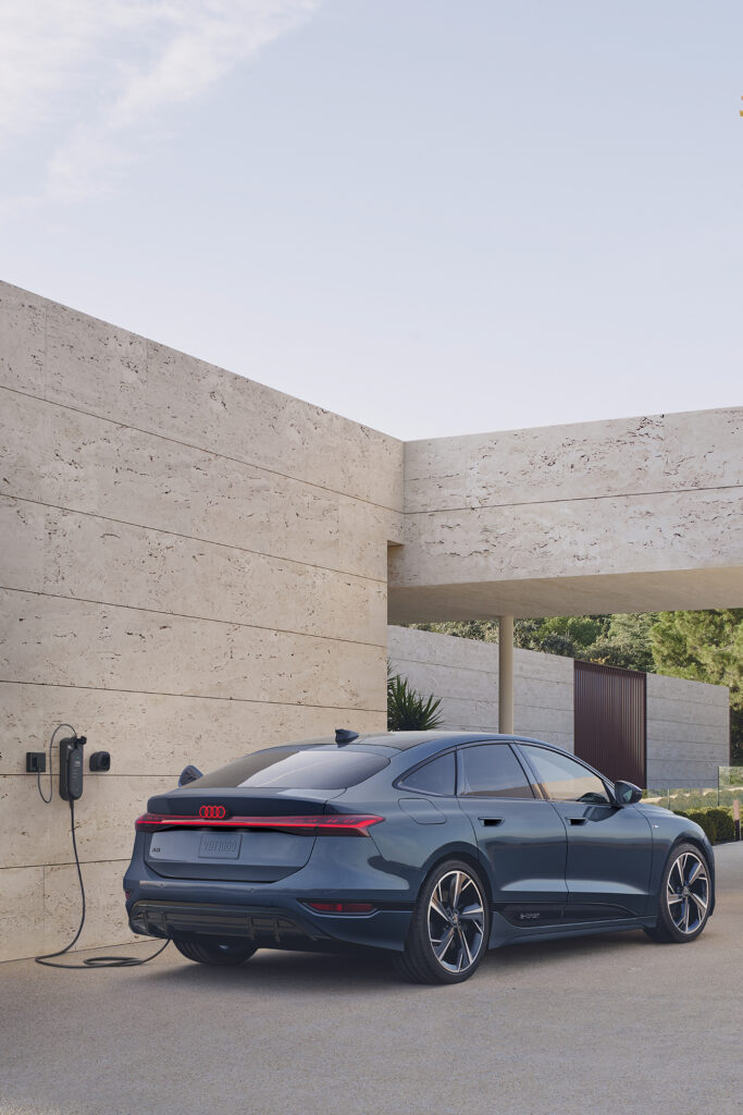 Audi A6 e-tron. Photo provided by Audi.