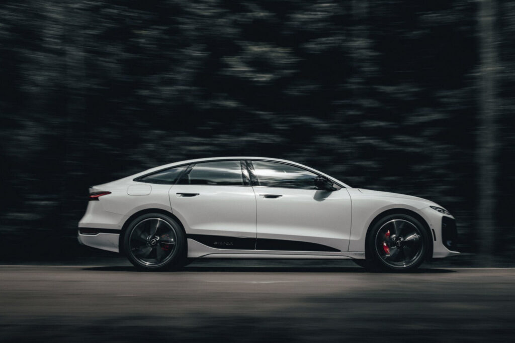 Audi S6 e-tron. Photo provided by Audi.