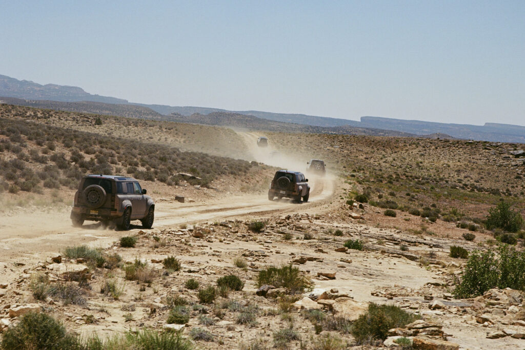 Defender OCTA Colorado Off-Road Drive. Photo by Justin Mastine-Frost, retrieved from SHARP SEPTEMBER.