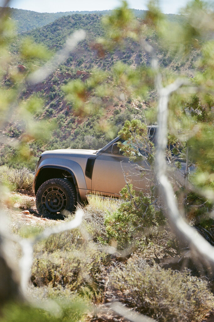 Defender OCTA Colorado Off-Road Drive. Photo by Justin Mastine-Frost, retrieved from SHARP SEPTEMBER.