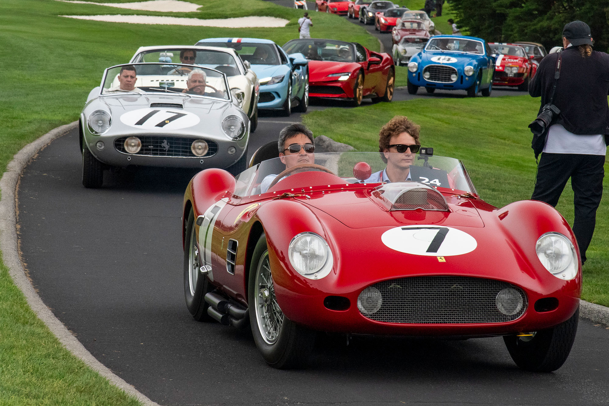 Concours d’Elegance 2025 – Ferrari Parade