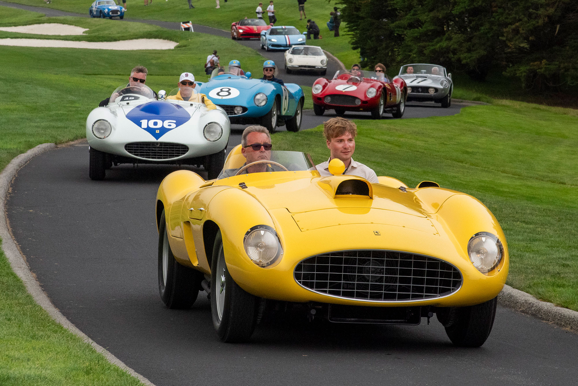 Concours d’Elegance 2025 – Ferrari Parade