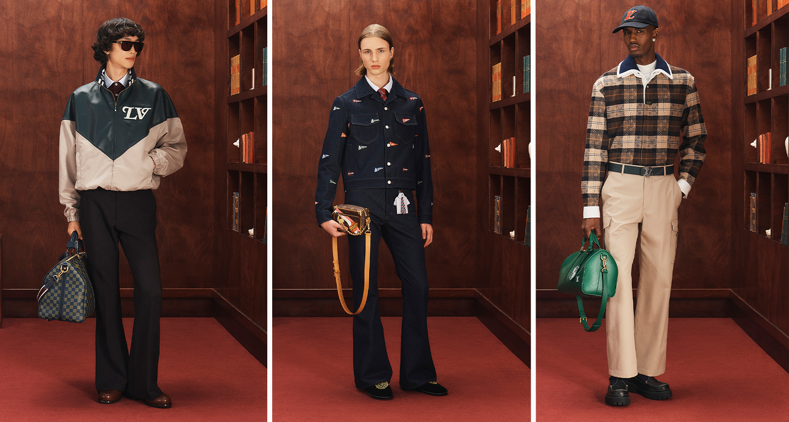Louis Vuitton Fall Men's Capsule Collection Spring-Summer 2026 by Pharrell Williams. Photo courtesy of Louis Vuitton.