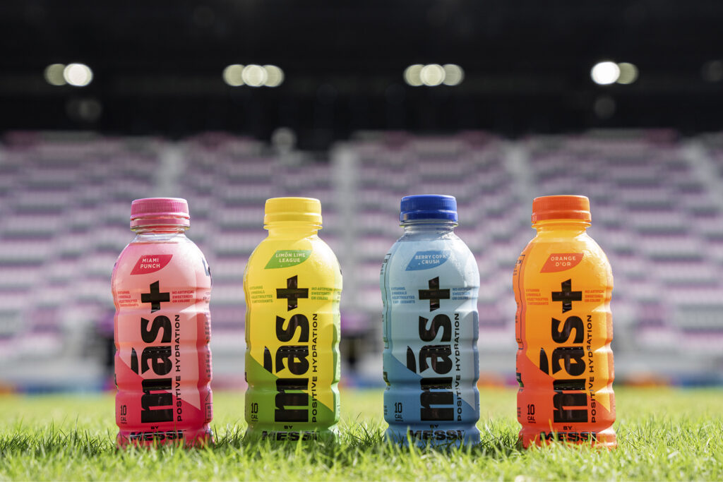 Mas+ by Messi. World Crown Mas+ Male Ballers. Photo courtesy of Mark Anthony Wine & Spirits.