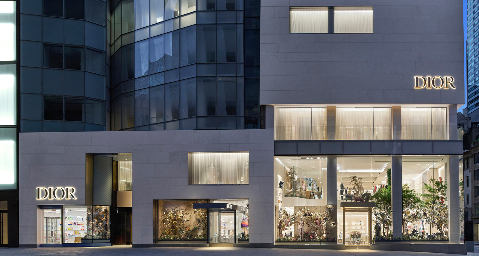 NYC Dior Boutique EMPTY SPACES © JONATHAN TAYLOR