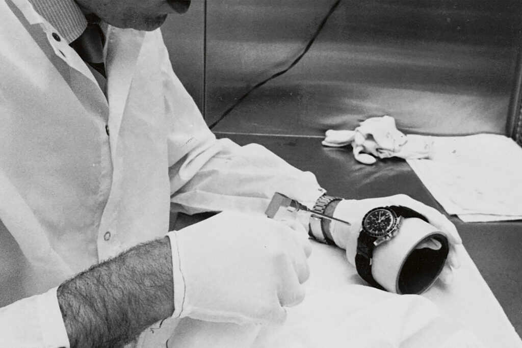 An inside look at early iterations of the OMEGA Speedmaster, courtesy of OMEGA.