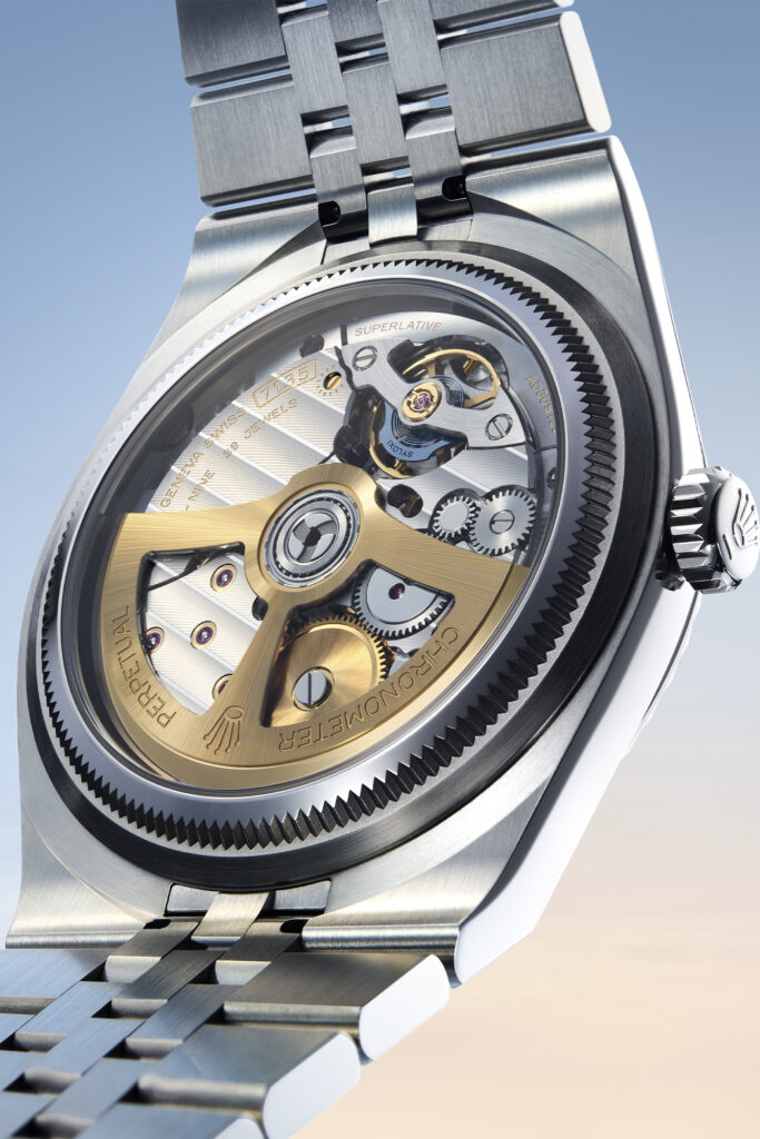 New men's watch, the Rolex Oyster Perpetual Land‑Dweller. Photo courtesy of Rolex.