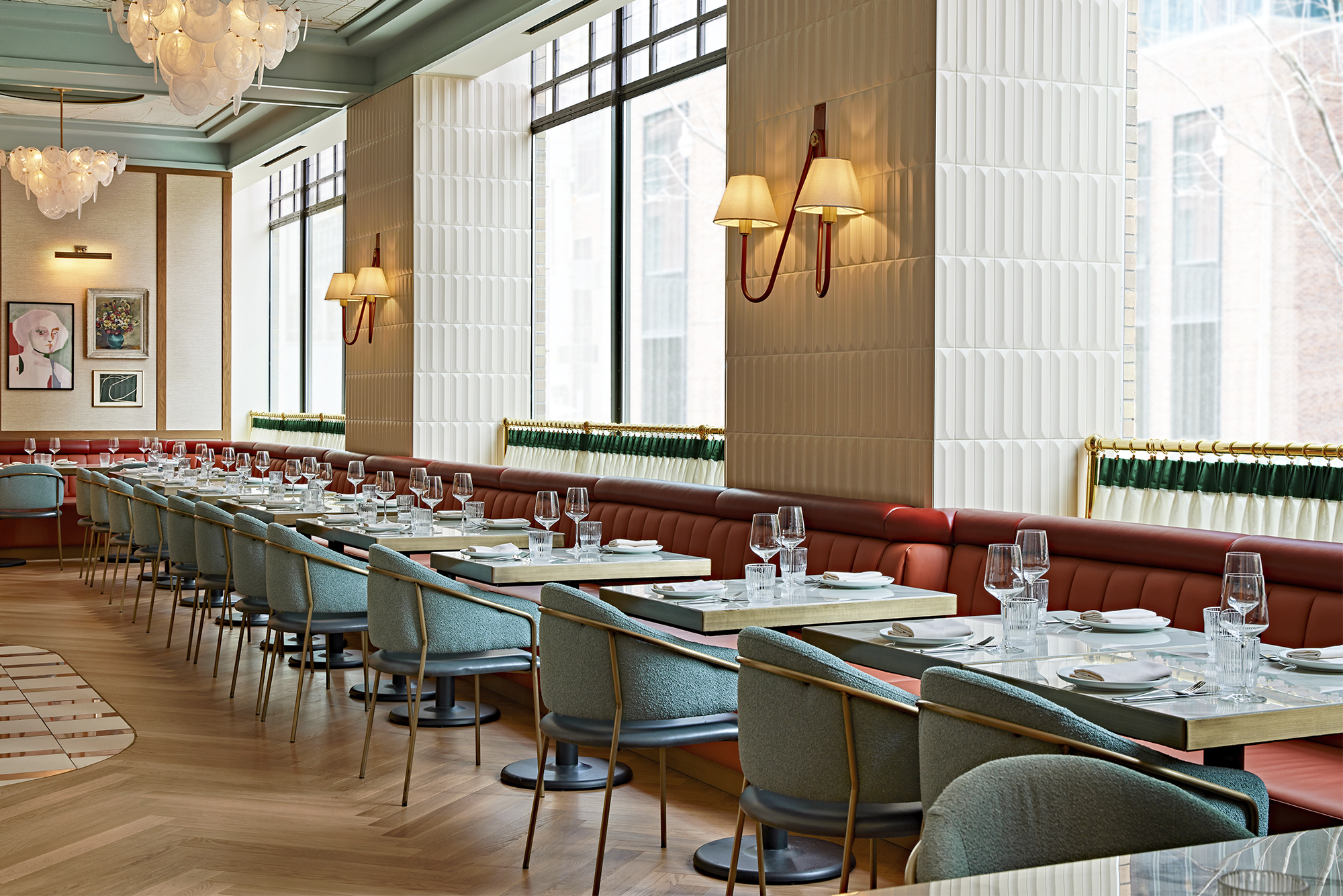 Abrielle restaurant in Toronto. Photo by Maya Visnyei, courtesy of Abrielle.