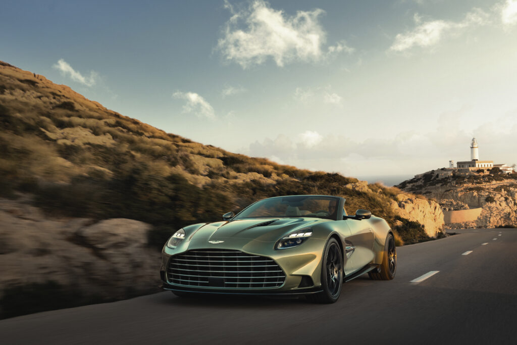 Aston Martin Vanquish Volante. Courtesy of Aston Martin.