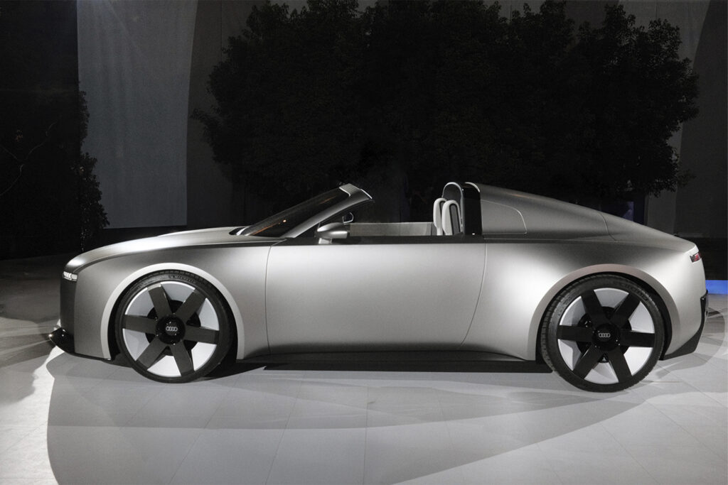 Audi Concept C in Milan, Italy. Photo by Tristan Banning