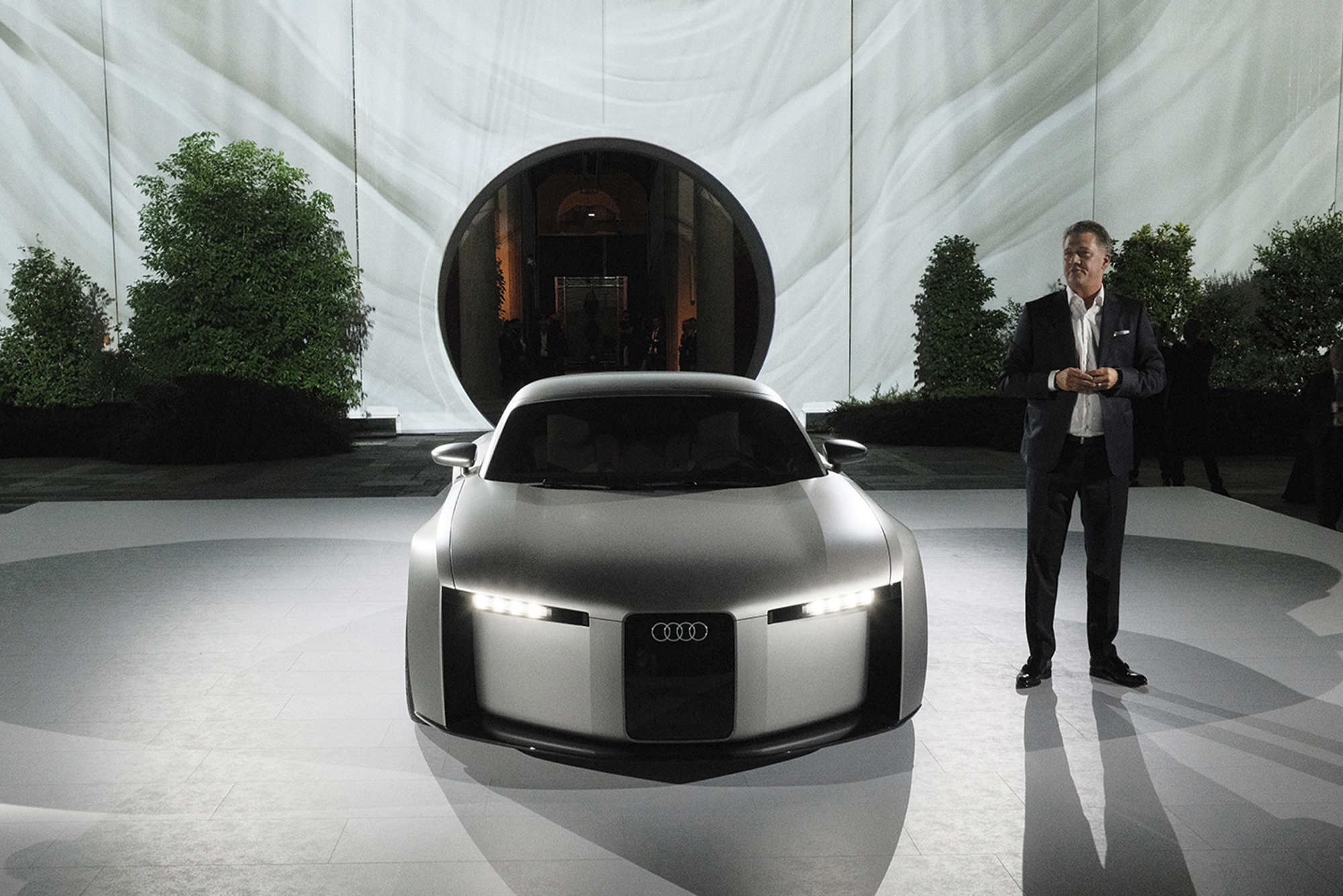 Audi Concept C in Milan, Italy. Photo by Tristan Banning