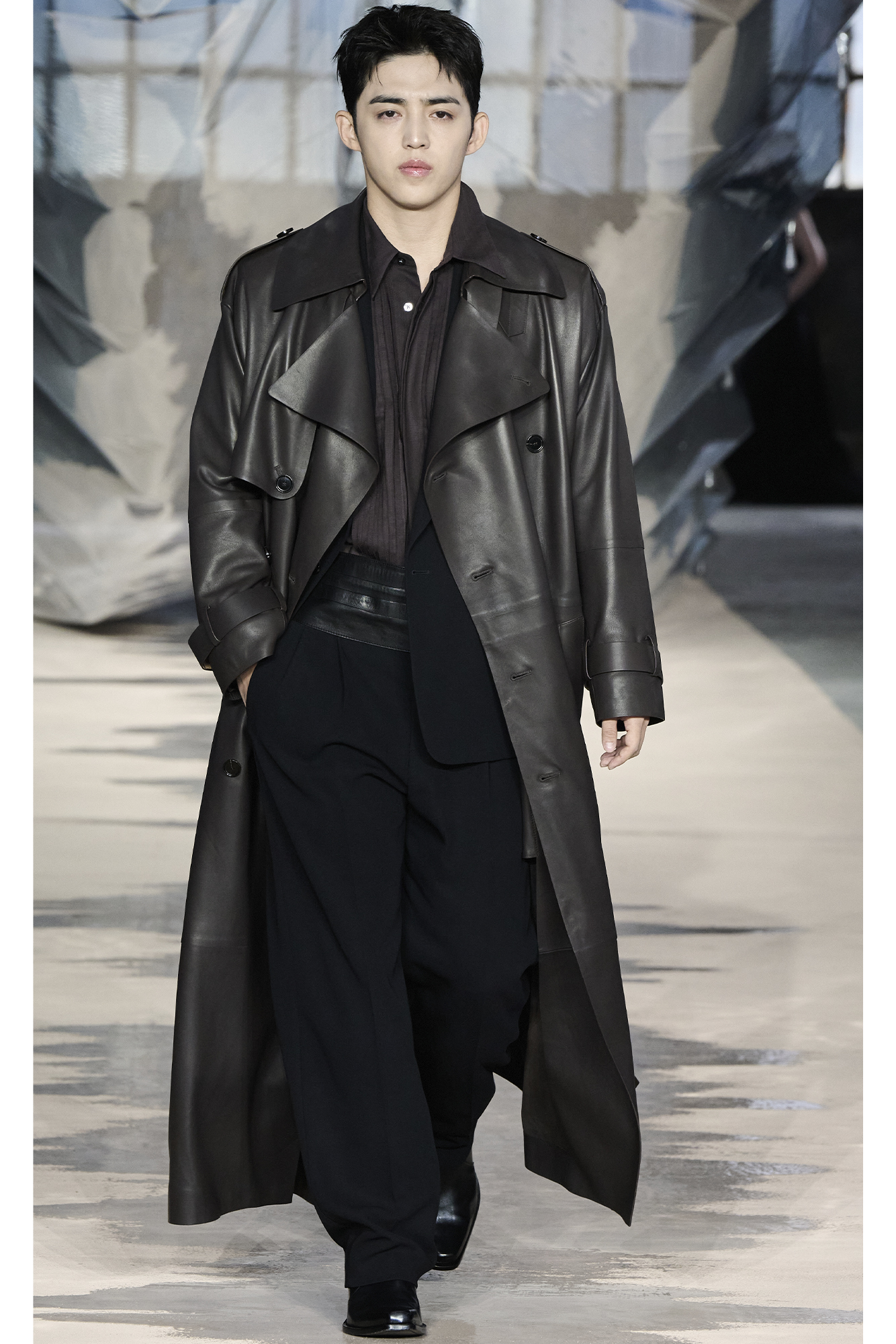 BOSS Spring-Summer Fashion Show RUNWAY. Photo courtesy of BOSS.