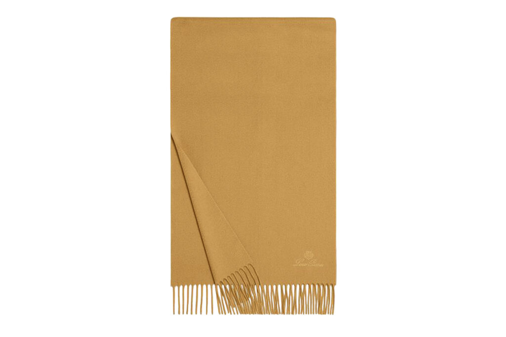 Best Scarves for Men. Photo by Loro Piana, retrieved from SHARP September 2025.