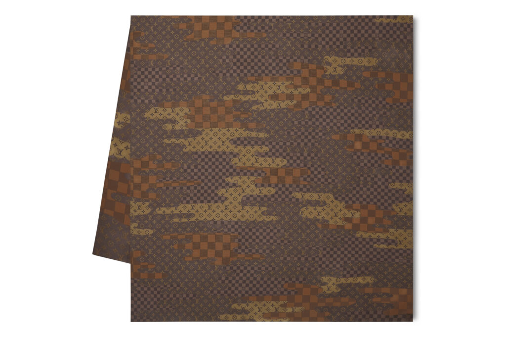 Best Scarves for Men. Photo by Louis Vuitton, retrieved from SHARP September 2025.