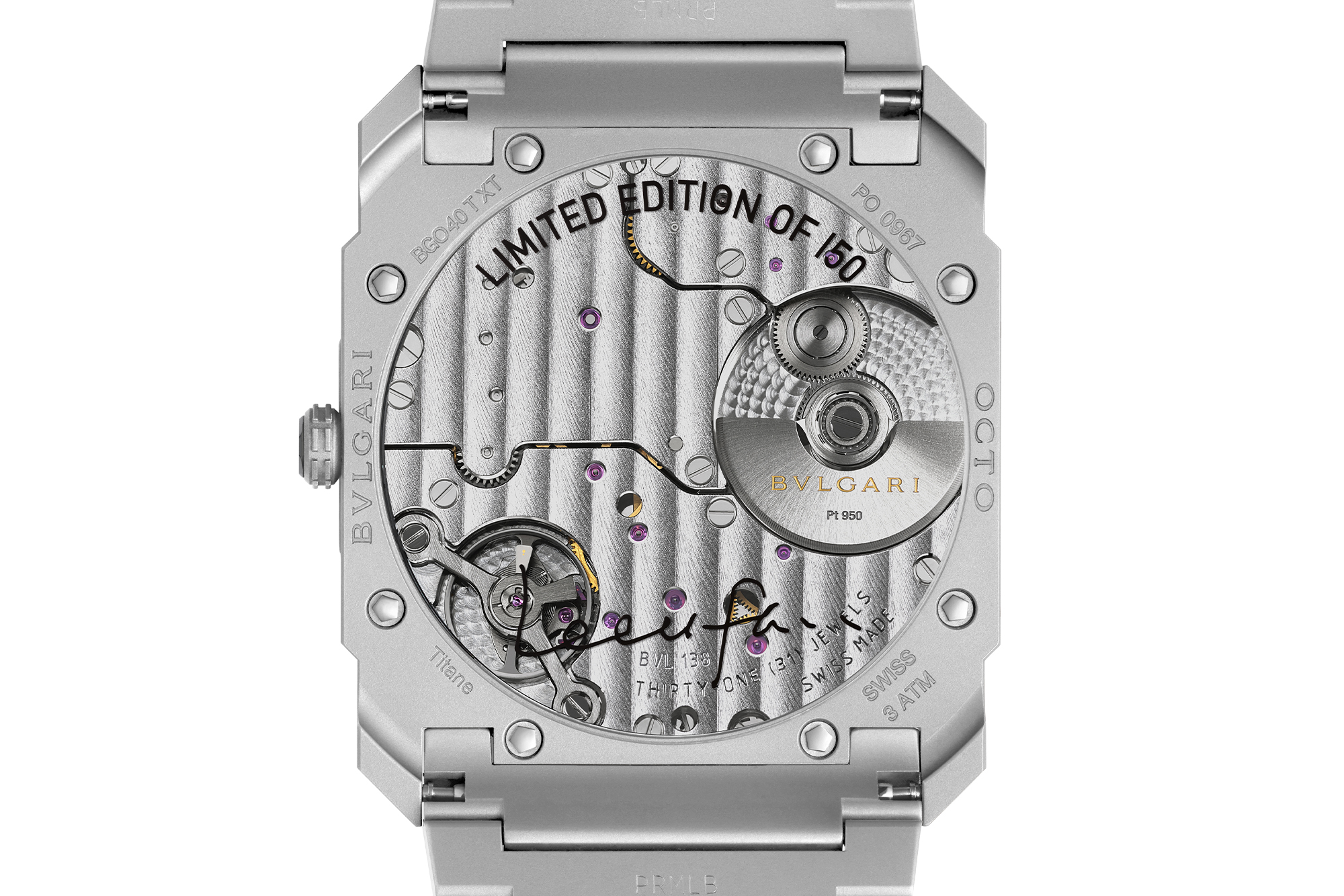 BVLGARI Octo Finissimo Lee Ufan. Photo courtesy of BVLGARI.