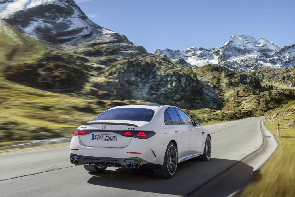 24. Mercedes Benz AMG E53 Hybrid 4matic. Photo courtesy of Mercedes-AMG.