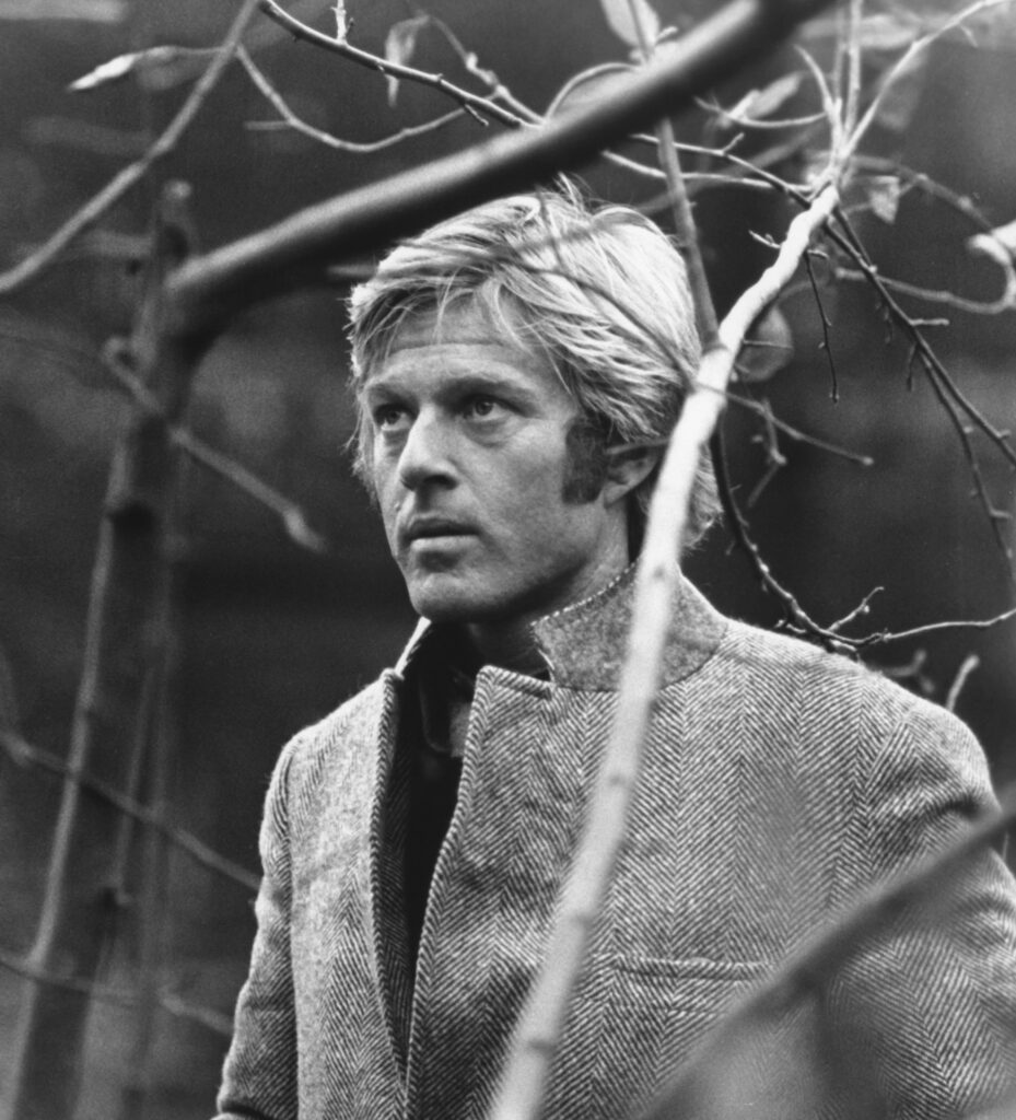 Robert Redford in a scene from the 1975 Sydney Pollack film 'Three Days of the Condor'. (Photo by Screen Archives/Getty Images)