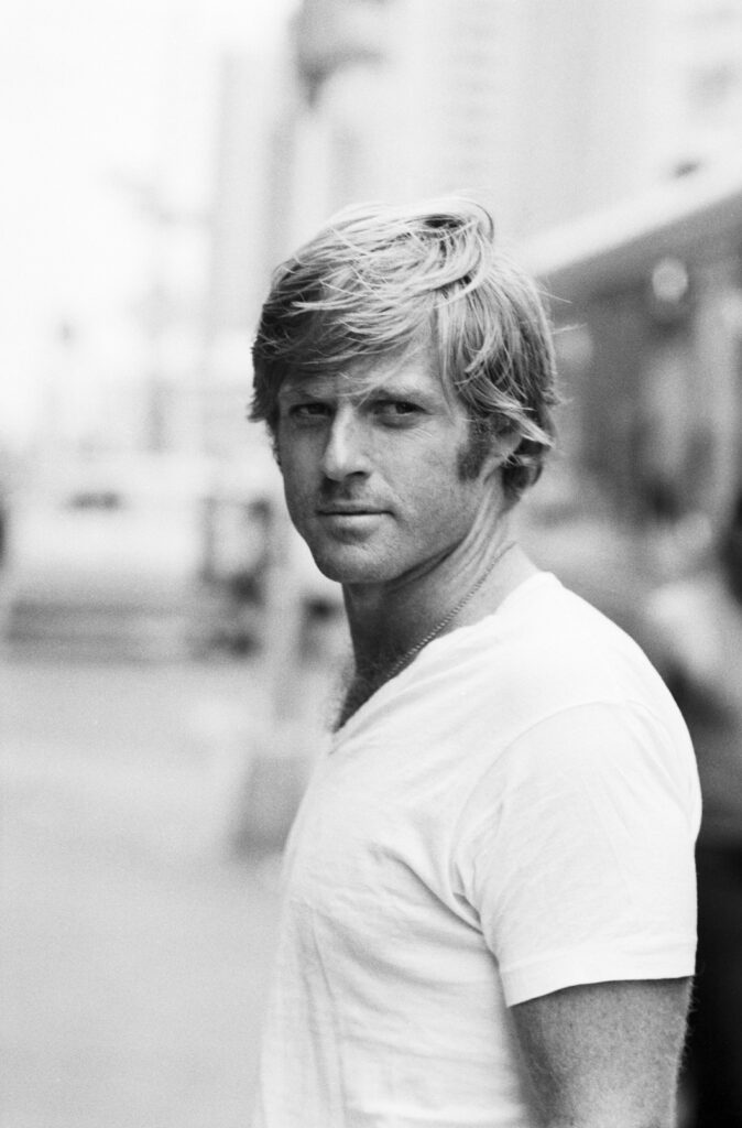 Robert Redford filming Three Days of the Condor; circa 1970; New York. (Photo by Art Zelin/Getty Images)