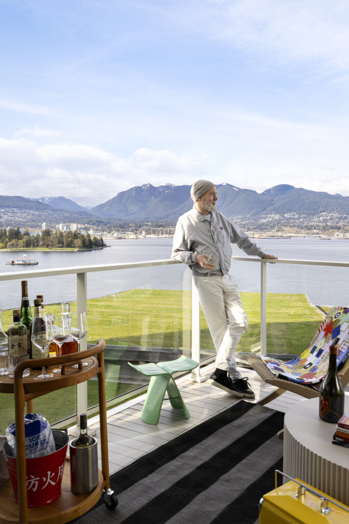 Suite X, a hotel suite designed by Canadian artist Douglas Coupland. Photo by Ema Peter. Retrieved from SHARP September 2025.