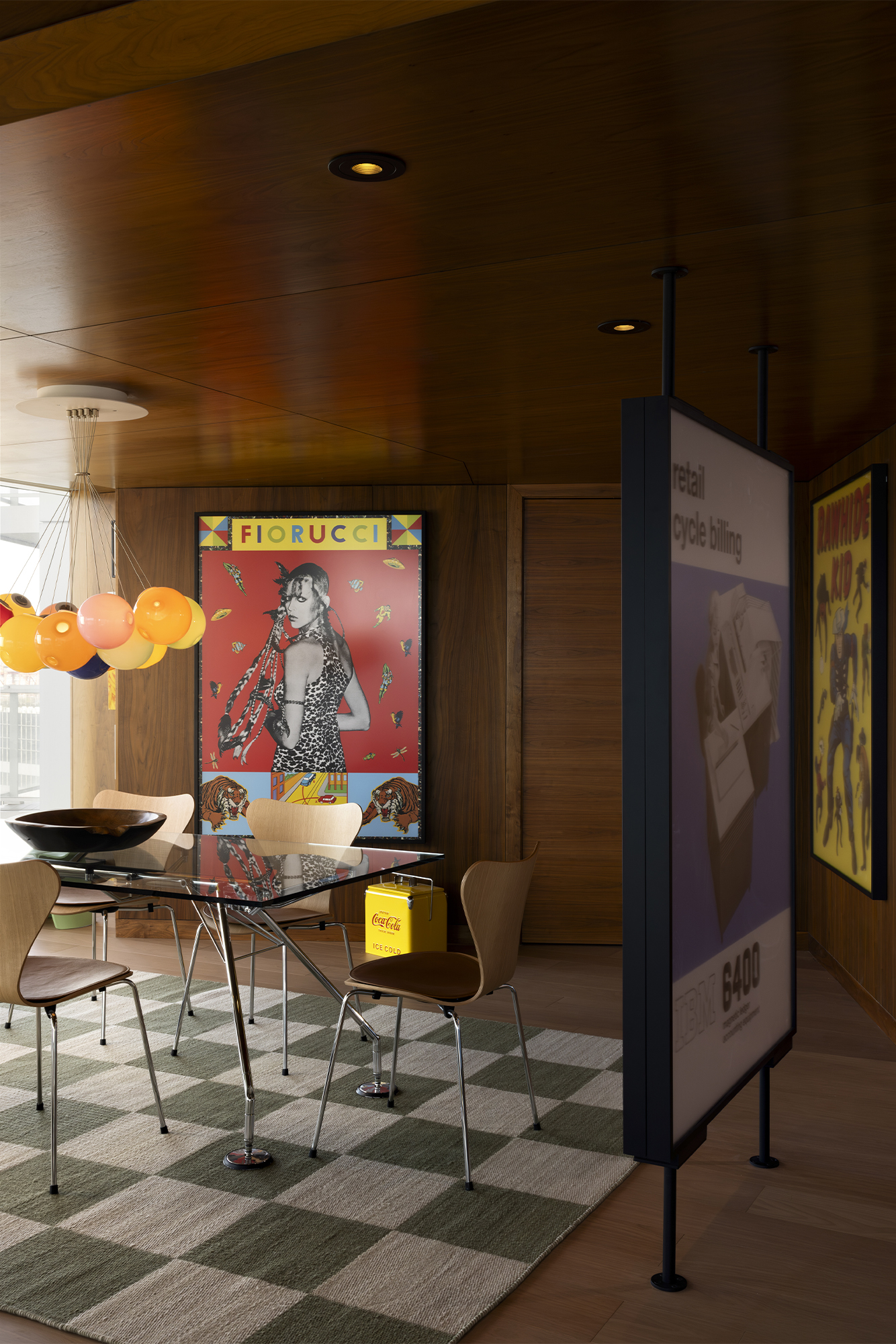 Suite X, a hotel suite designed by Canadian artist Douglas Coupland.
