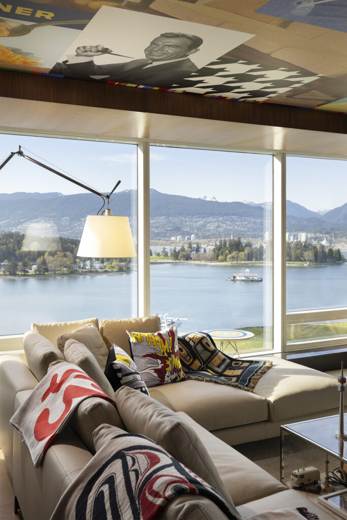Suite X, a hotel suite designed by Canadian artist Douglas Coupland.