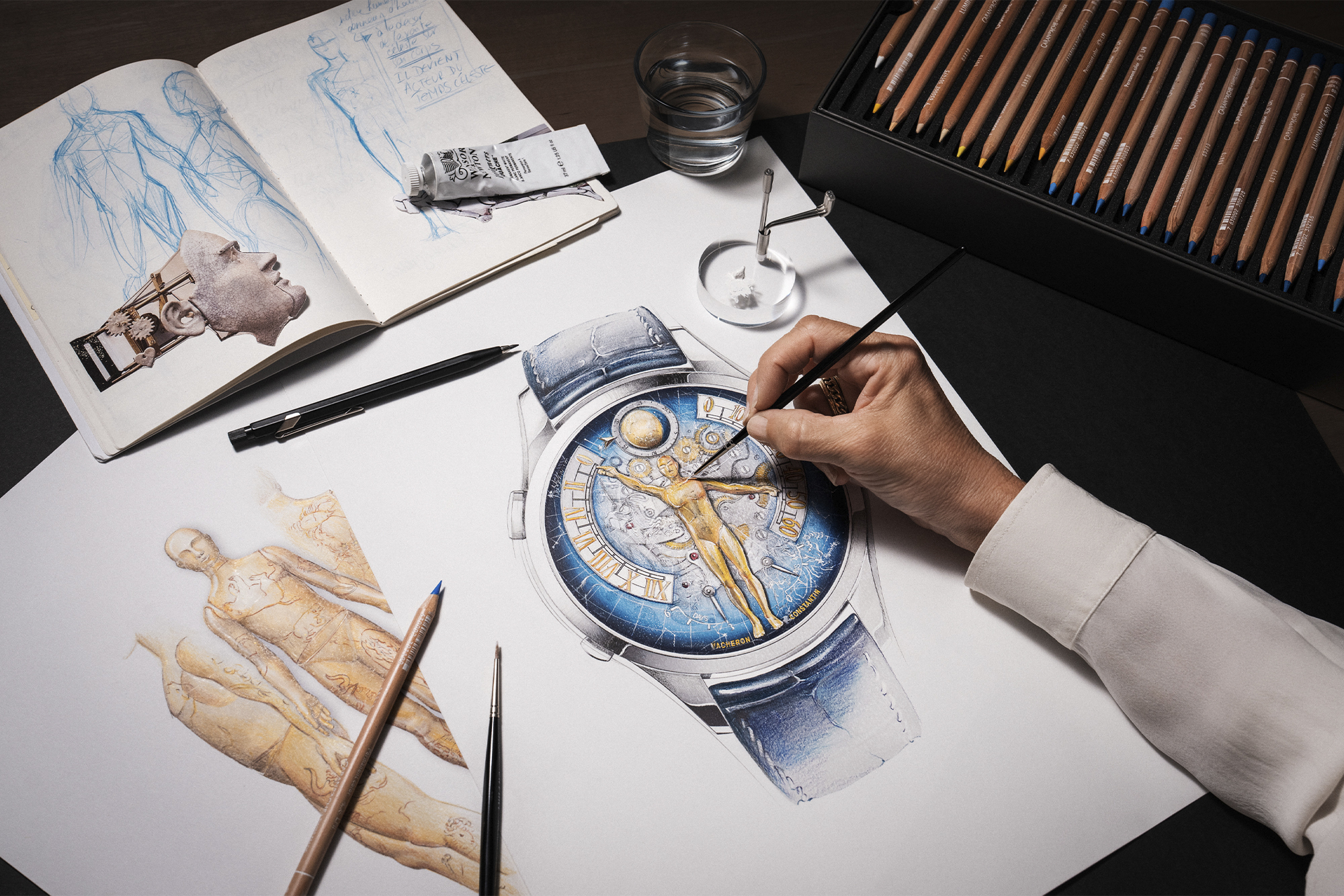 MÉTIERS D'ART TRIBUTE TO THE QUEST OF TIME by Vacheron Constantin. Photo courtesy of Vacheron Constantin.