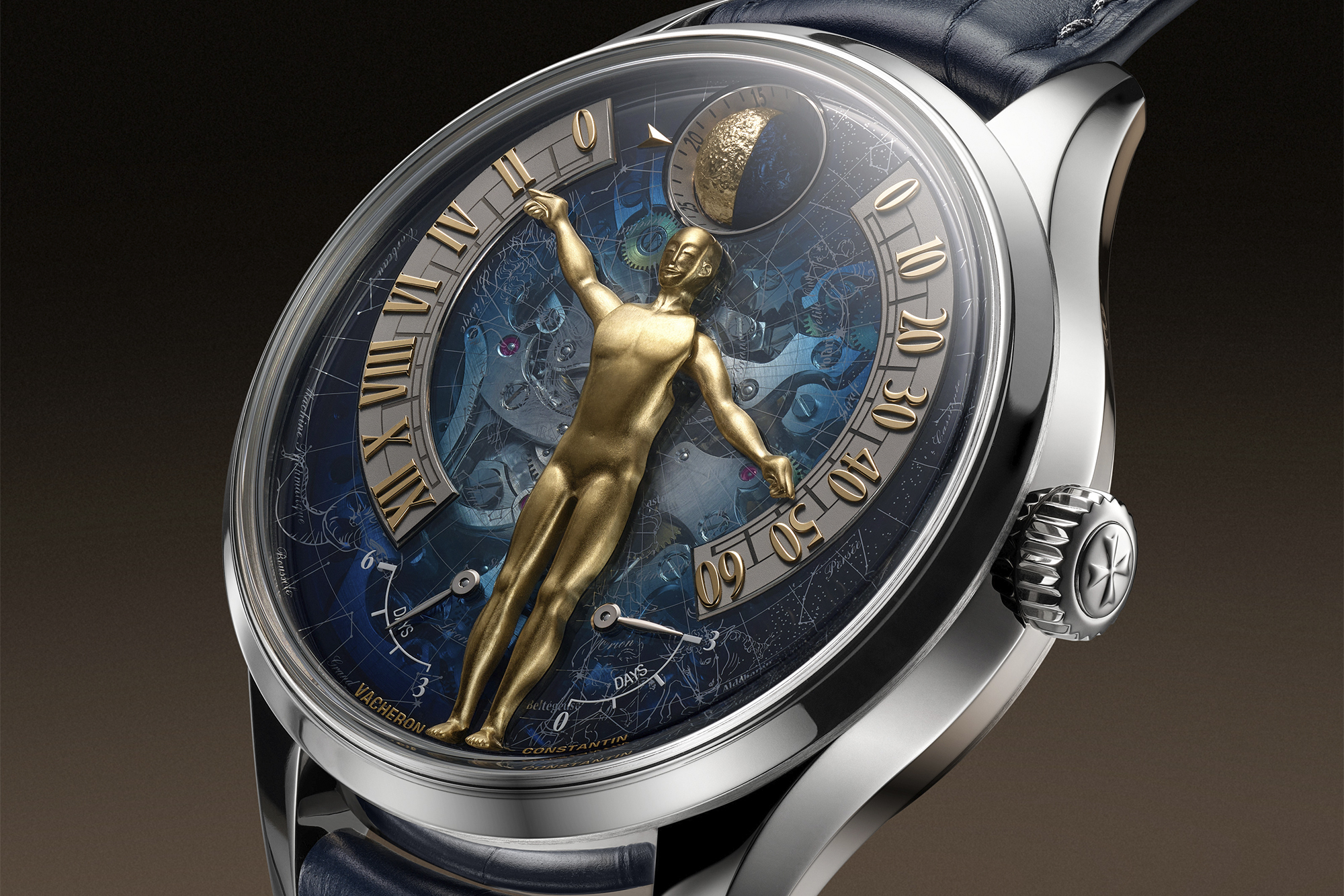 MÉTIERS D'ART TRIBUTE TO THE QUEST OF TIME by Vacheron Constantin. Photo courtesy of Vacheron Constantin.
