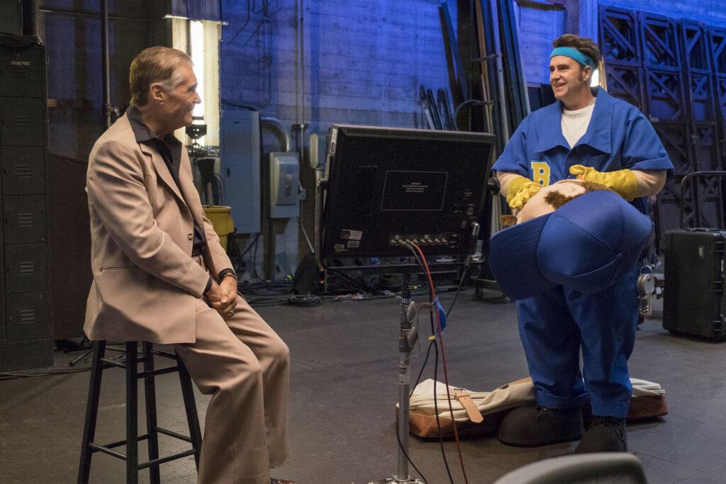 Still from Mascots by Christopher Guest. Photo retrieved from SHARP September 2025.