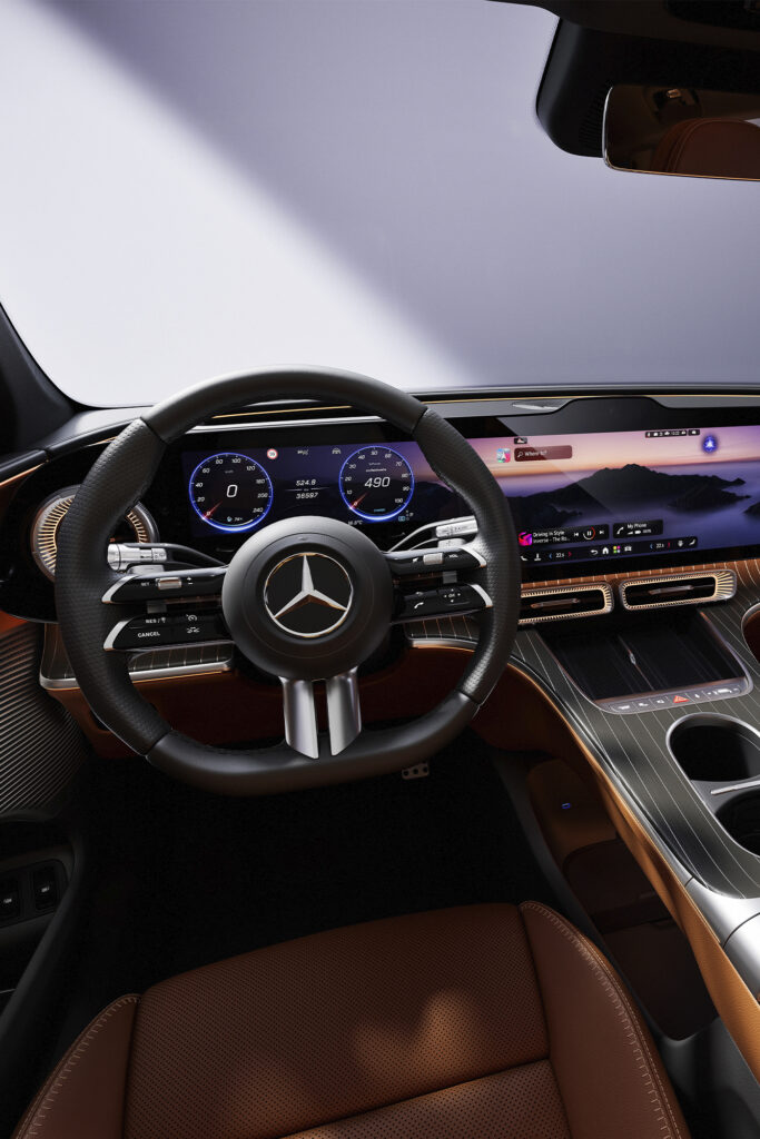 Mercedes-Benz GLC with EQ Technology. Photo courtesy of Mercedes-Benz.