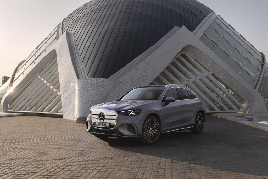 Mercedes-Benz GLC with EQ Technology. Photo courtesy of Mercedes-Benz.