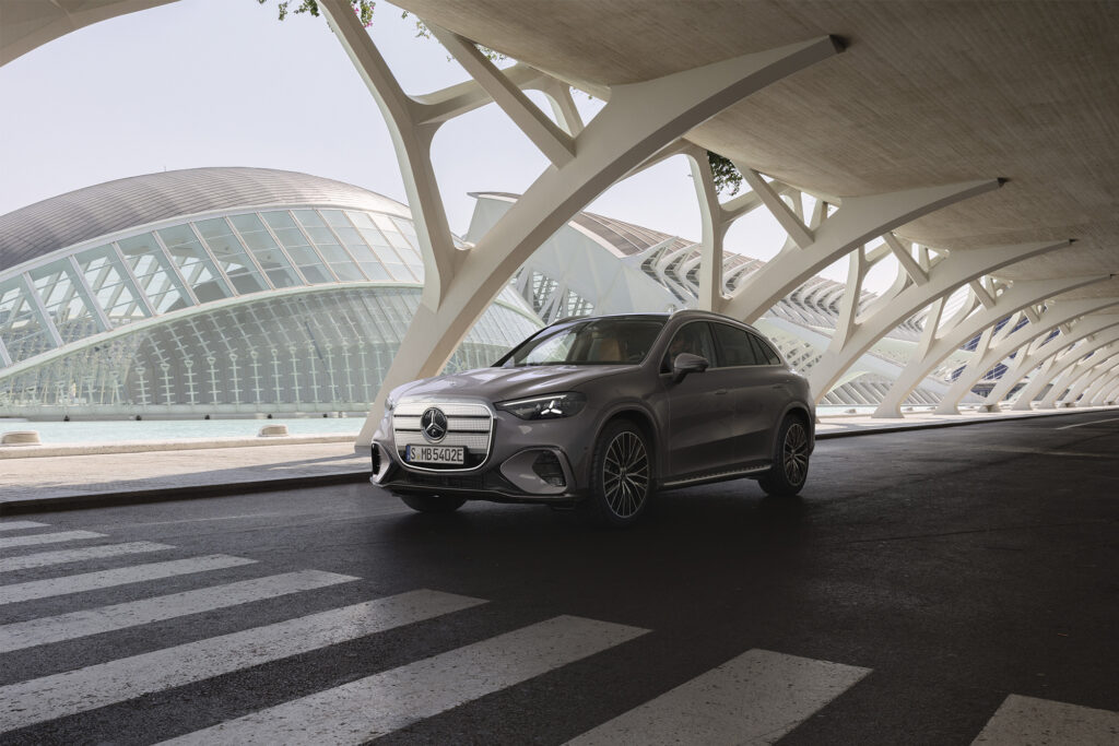 Mercedes-Benz GLC with EQ Technology. Photo courtesy of Mercedes-Benz.