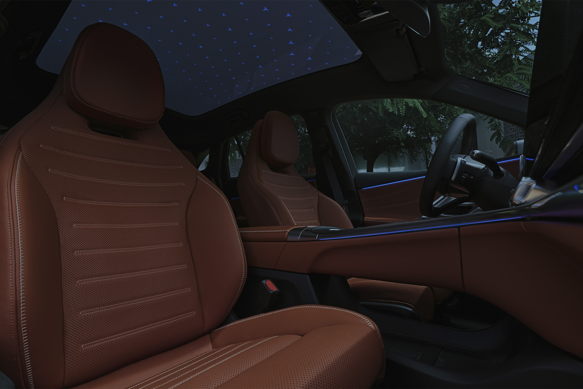 Mercedes-Benz GLC with EQ Technology. Photo courtesy of Mercedes-Benz.