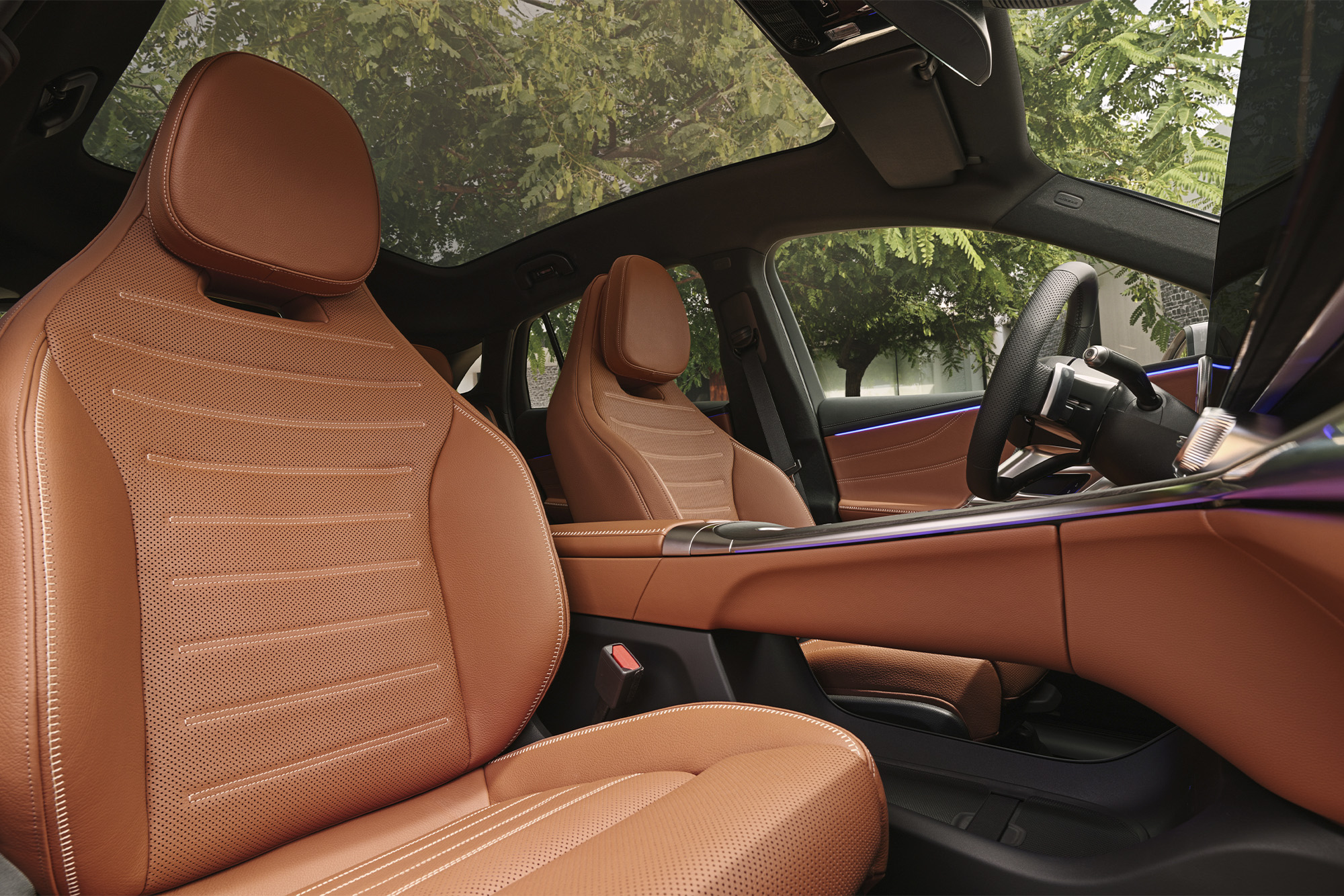 Mercedes-Benz GLC with EQ Technology. Photo courtesy of Mercedes-Benz.