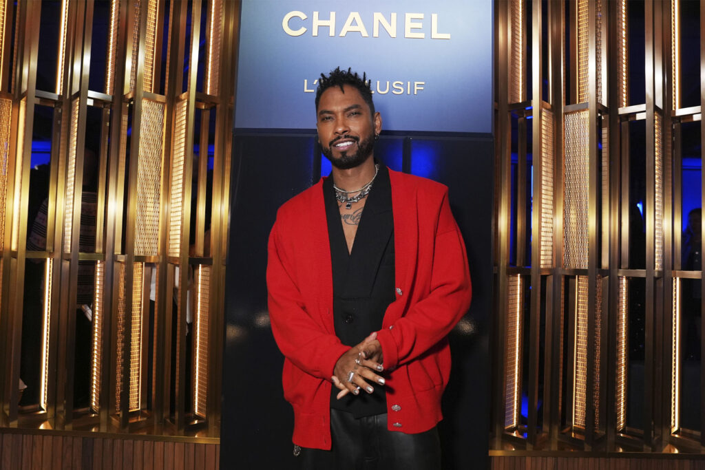 SAM FRENCH DEEJAYS THE CHANEL PARTY TO CELEBRATE THE DEBUT OF BLEU DE CHANEL L'EXCLUSIF AT LE JARDIN SUR MADISON ON SEPTEMBER 25, 2025 IN NEW YORK CITY. (PHOTO BY DIMITRIOS KAMBOURIS/WIREIMAGE)