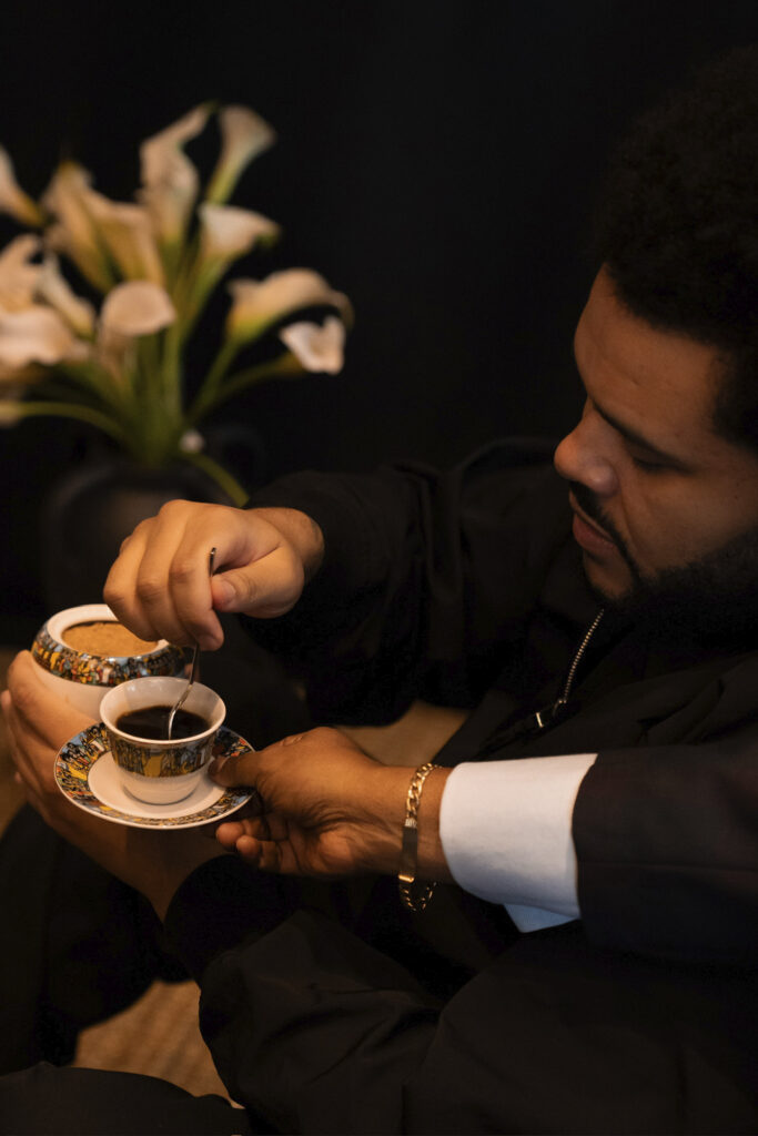 Nespresso x The Weeknd Samra Origins Togetherness Blend. Photo courtesy of Nespresso.