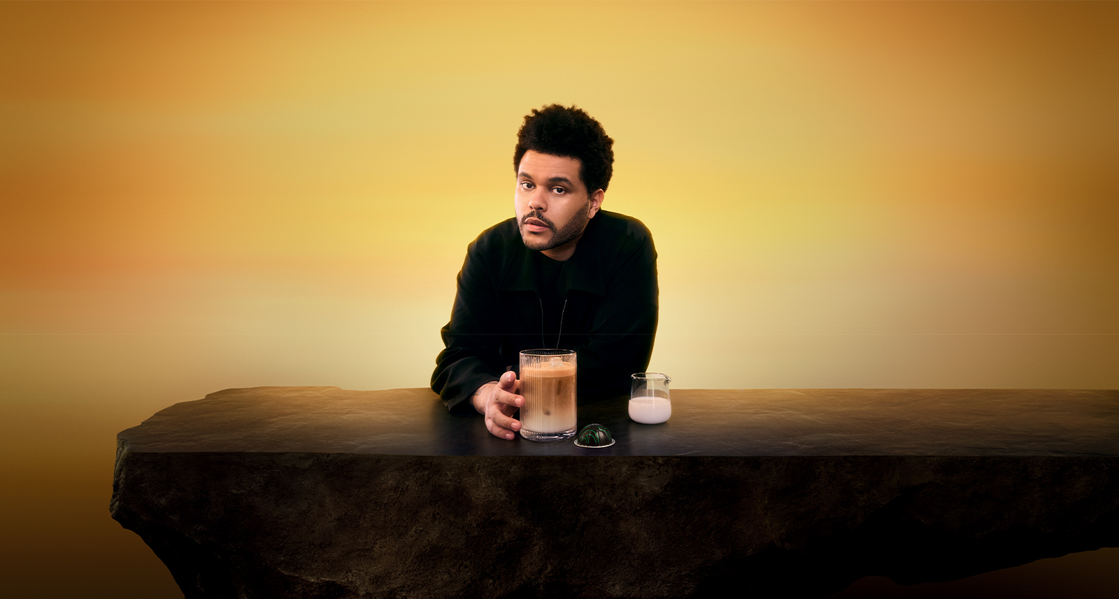 Nespresso x The Weeknd Samra Origins Togetherness Blend. Photo courtesy of Nespresso.