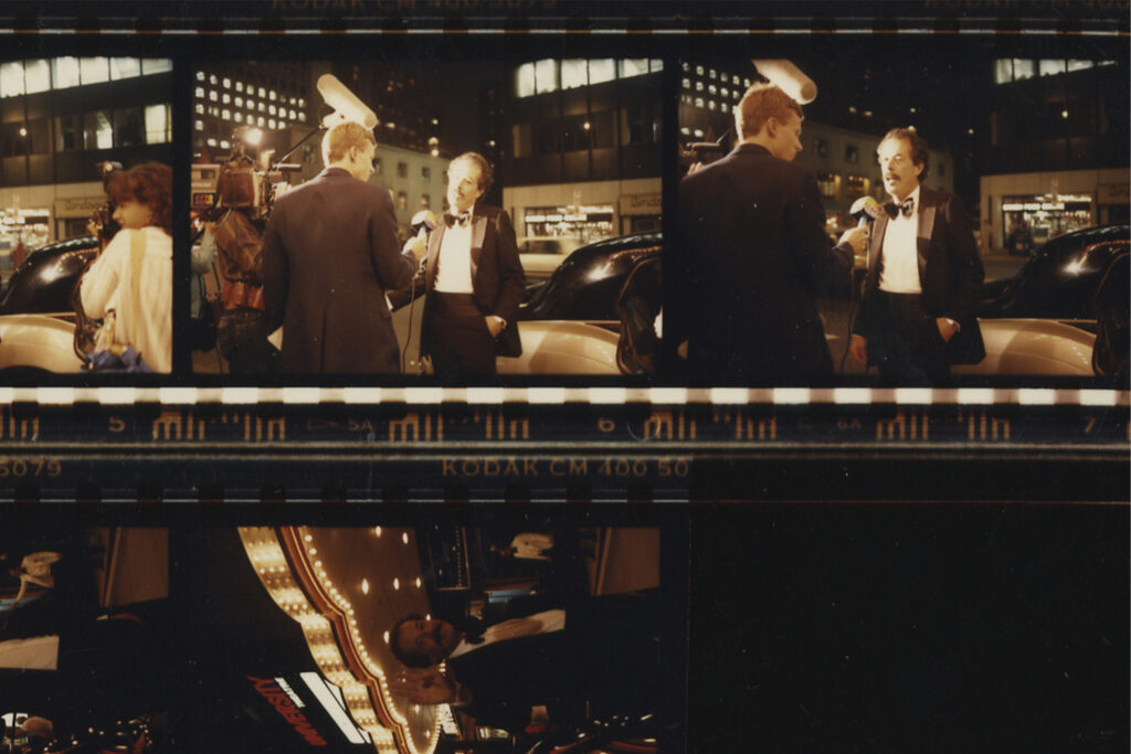 TIFF roll of film courtesy of Anne Stewart