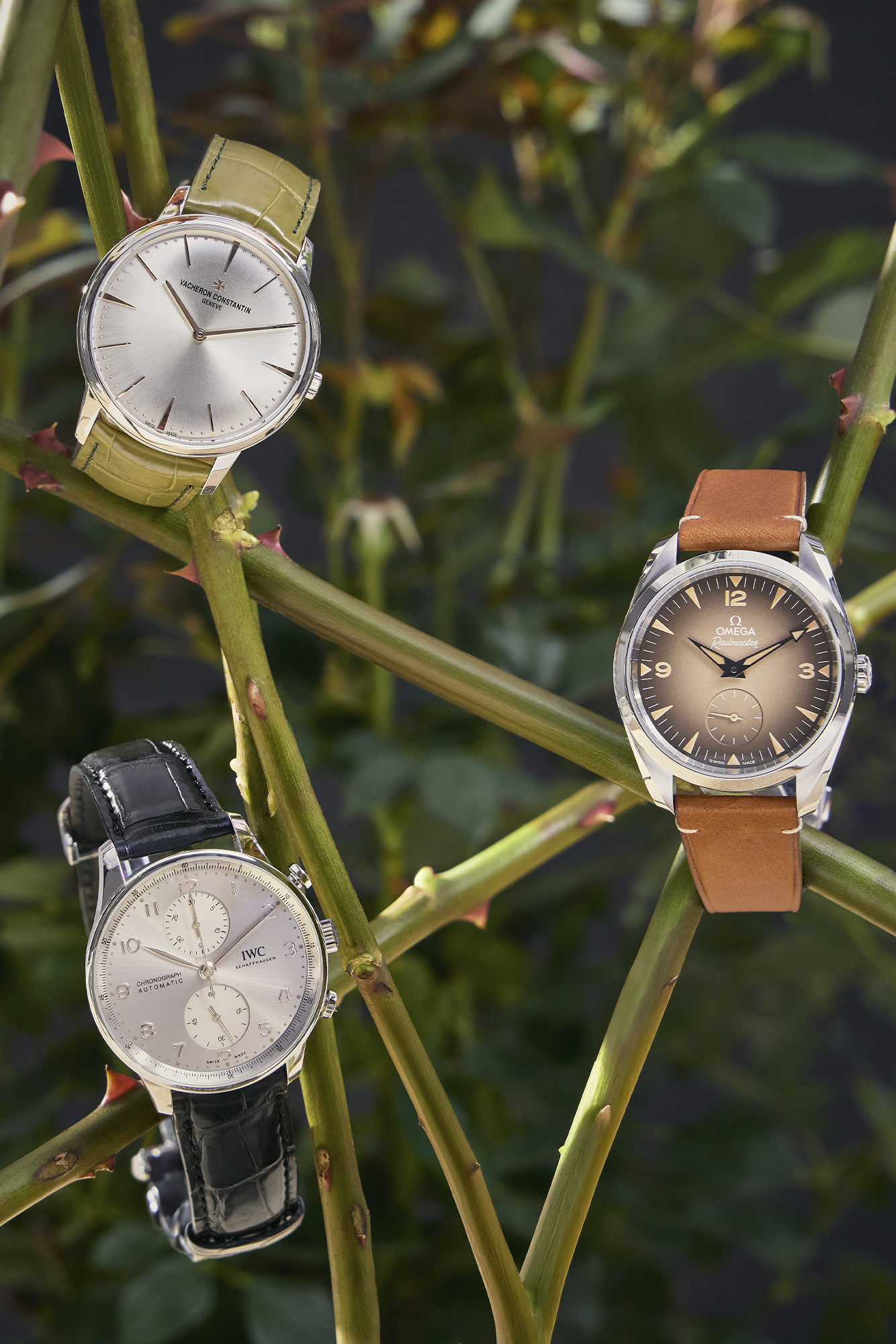VACHERON CONSTANTIN PATRIMONY MANUAL WINDING OMEGA SEAMASTER RAILMASTER IWC PORTUGIESER CHRONOGRAPH