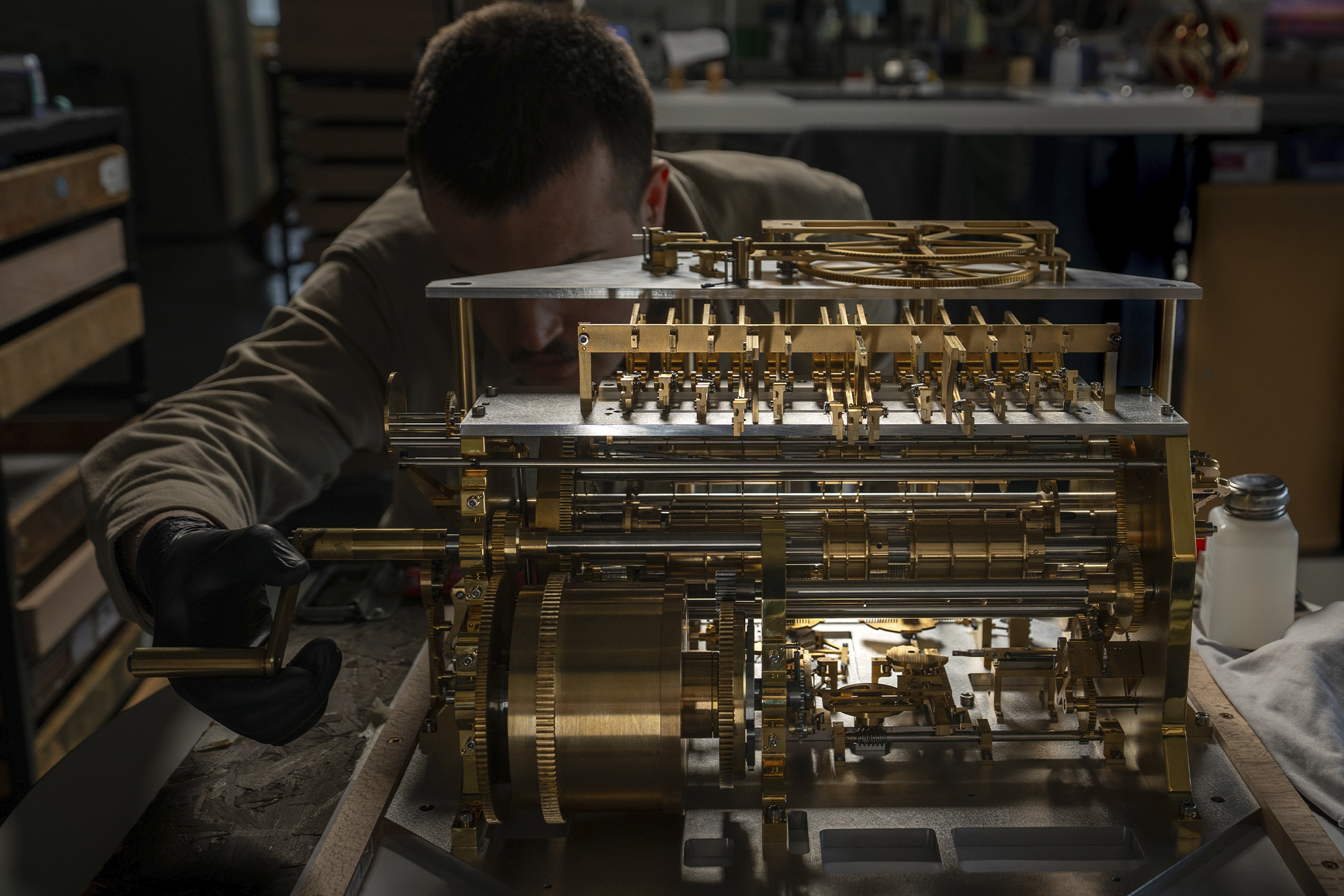 La Quête du Temps Clock by Vacheron Constantin. Photo courtesy of Vacheron Constantin.