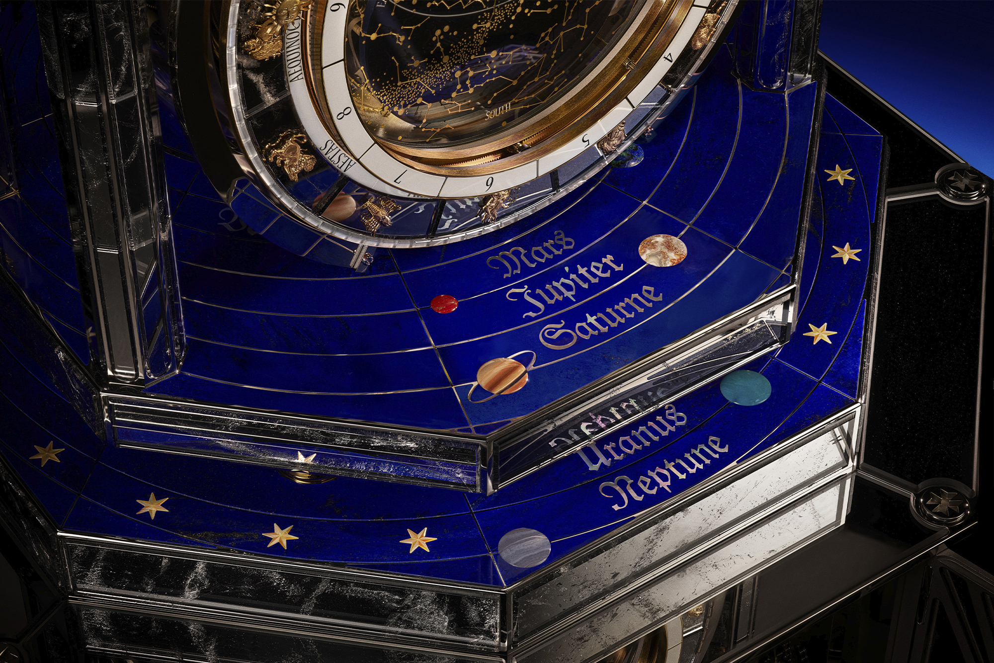 La Quête du Temps Clock by Vacheron Constantin. Photo courtesy of Vacheron Constantin.