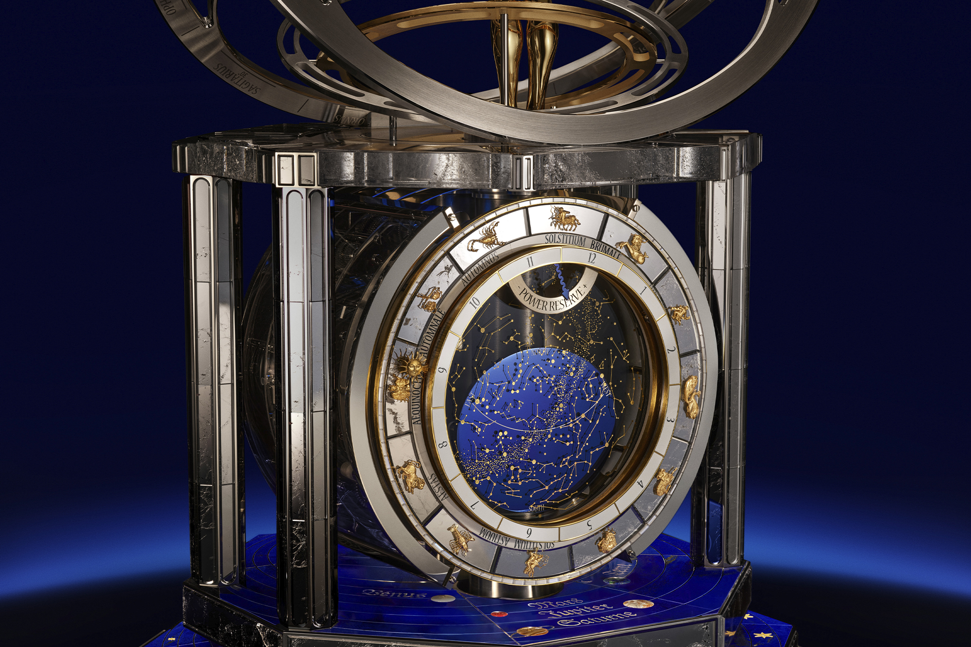 La Quête du Temps Clock by Vacheron Constantin. Photo courtesy of Vacheron Constantin.