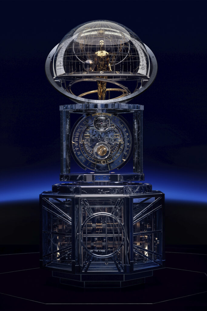 La Quête du Temps Clock by Vacheron Constantin. PHoto courtesy of Vacheron Constantin.