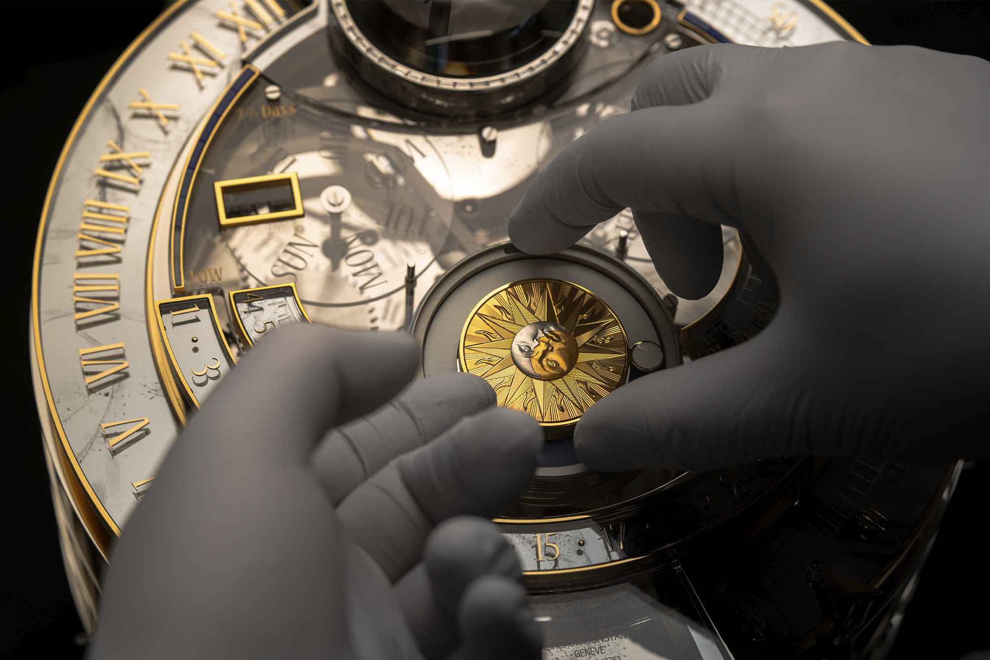 La Quête du Temps Clock by Vacheron Constantin. Photo courtesy of Vacheron Constantin.
