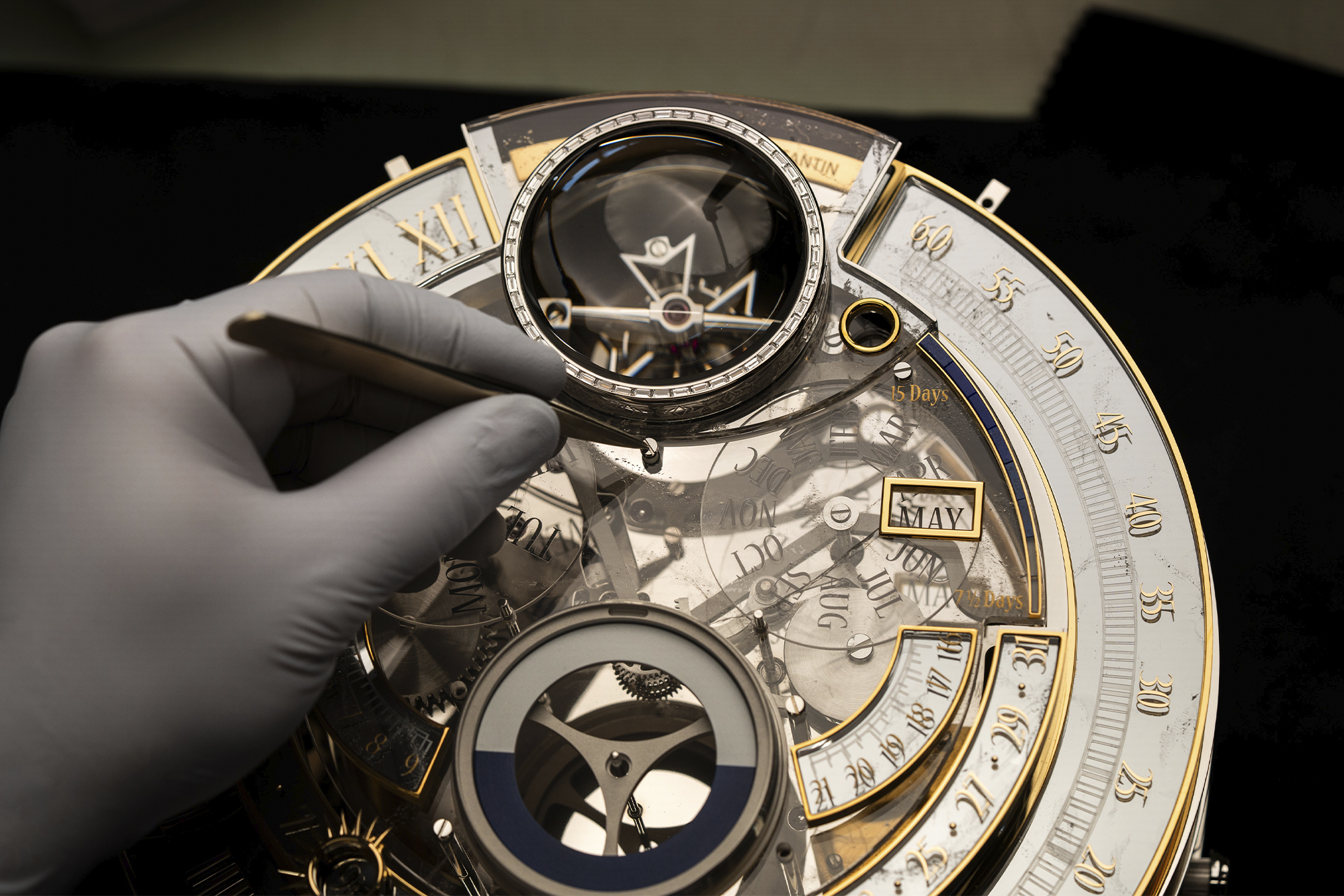 La Quête du Temps Clock by Vacheron Constantin. Photo courtesy of Vacheron Constantin.