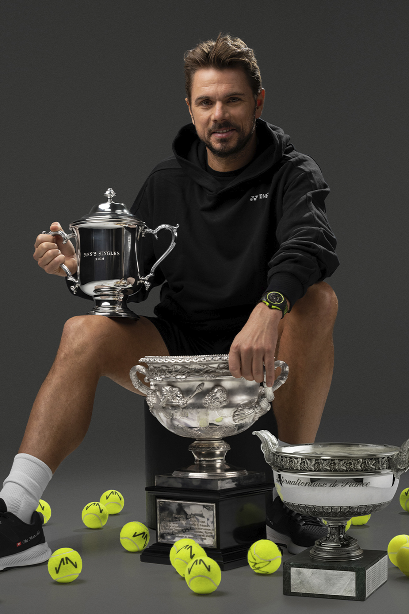 Wild ONE Skeleton Stan the Man Limited Edition watch, developed in collaboration with Swiss tennis pro and three-time Grand Slam champion Stan Wawrinka. Photo courtesy of Norqain.