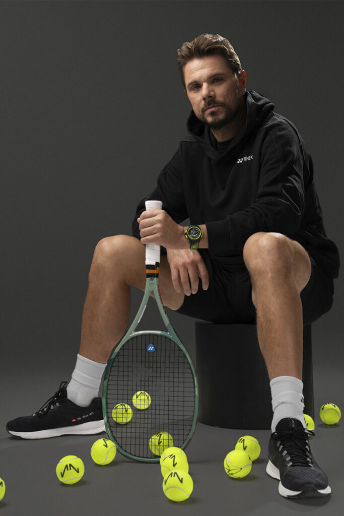 Wild ONE Skeleton Stan the Man Limited Edition watch, developed in collaboration with Swiss tennis pro and three-time Grand Slam champion Stan Wawrinka. Photo courtesy of Norqain.