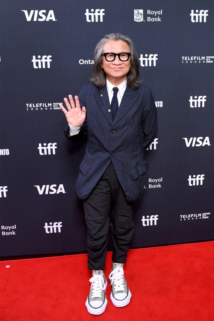 Peter Ho-Sun Chan attends the premiere of "She Has No Name" during the 2025 Toronto International Film Festival.